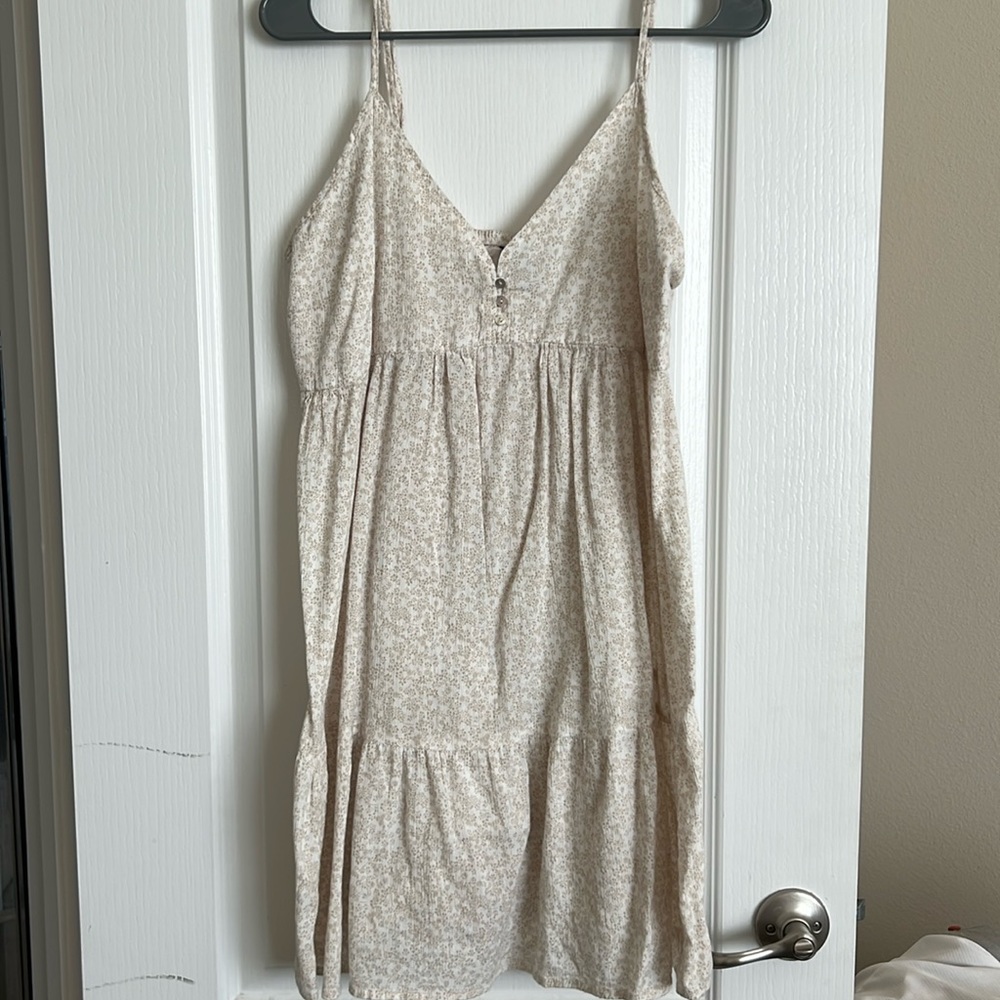 Floral spaghetti strap dress